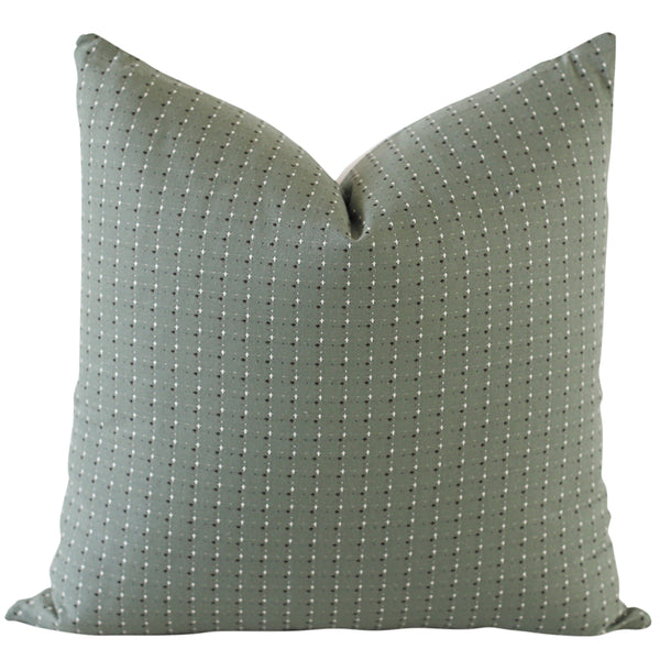 Green Patterned Pillow, Emerald Green Pillow Cover, Boho Pillow Covers