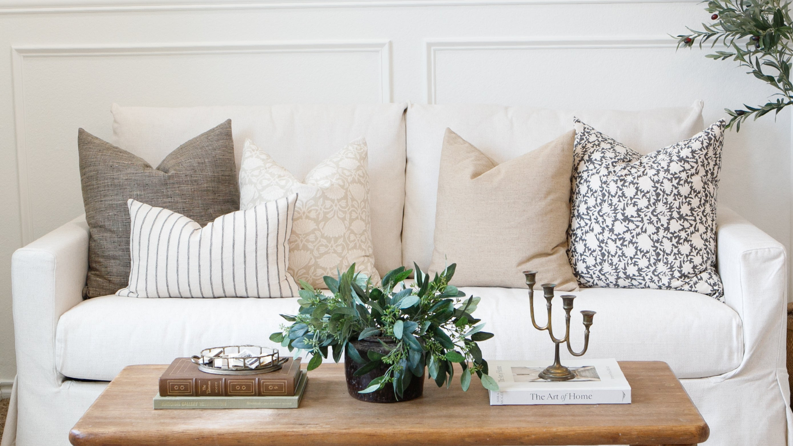 How To Style Sofa Pillows