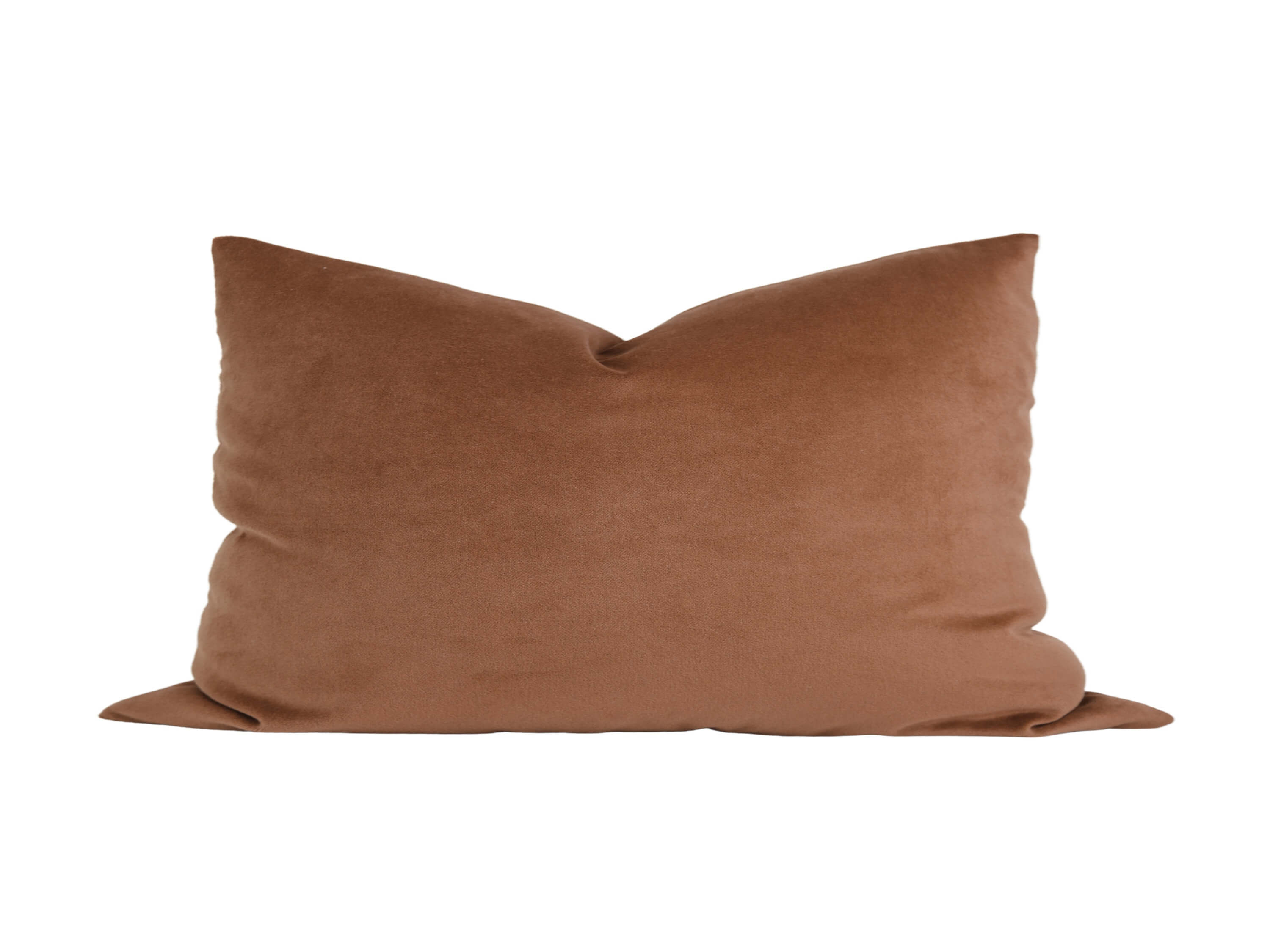 Rust Velvet Pillow • Fall Pillow Covers • Terracotta Pillow