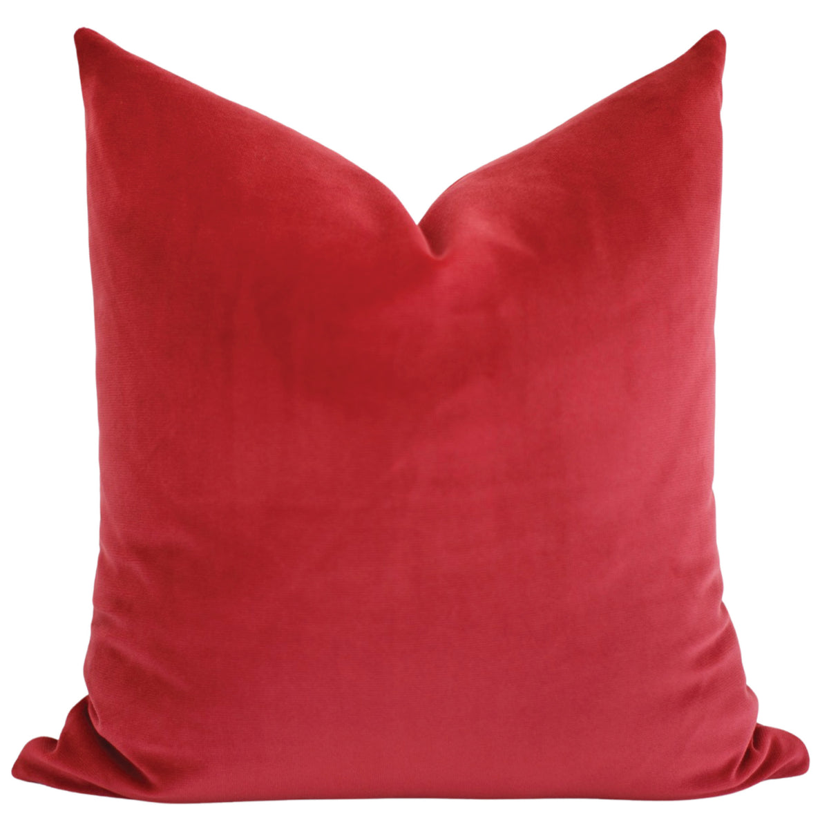 Cranberry Velvet Pillow Cover