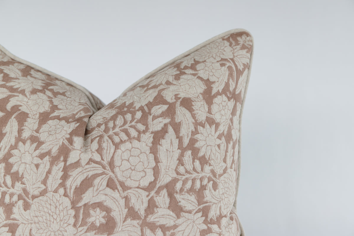 Lucie Blush Pillow Cover