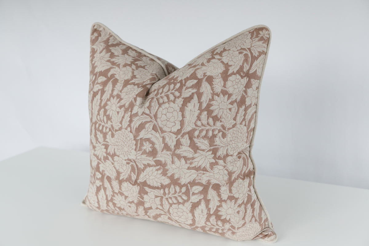 Lucie Blush Pillow Cover