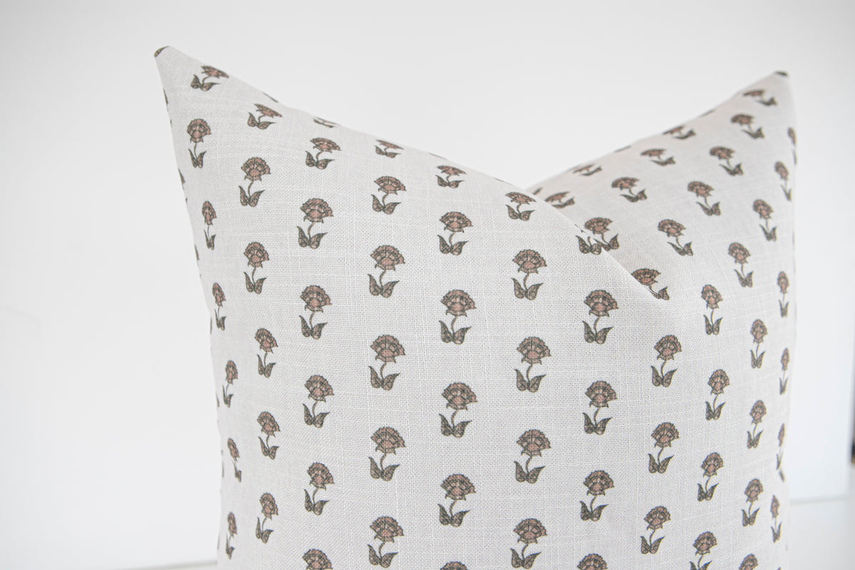 Clara Floral Pillow Cover