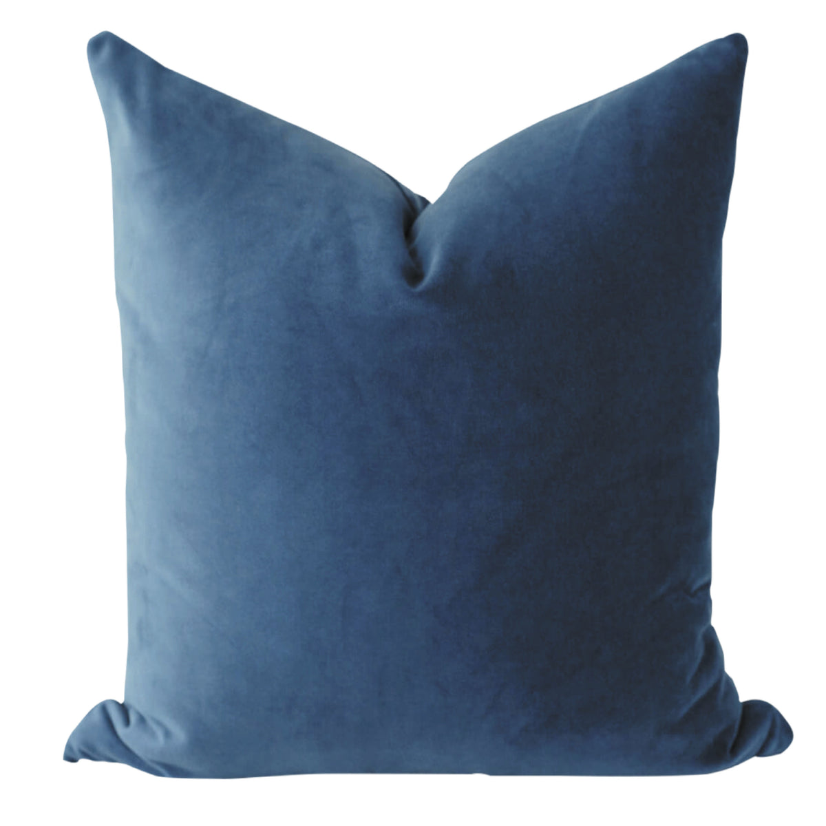 Cobalt Blue Velvet Pillow Cover