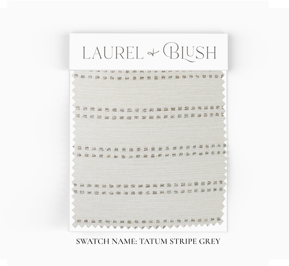 Tatum Stripe Grey