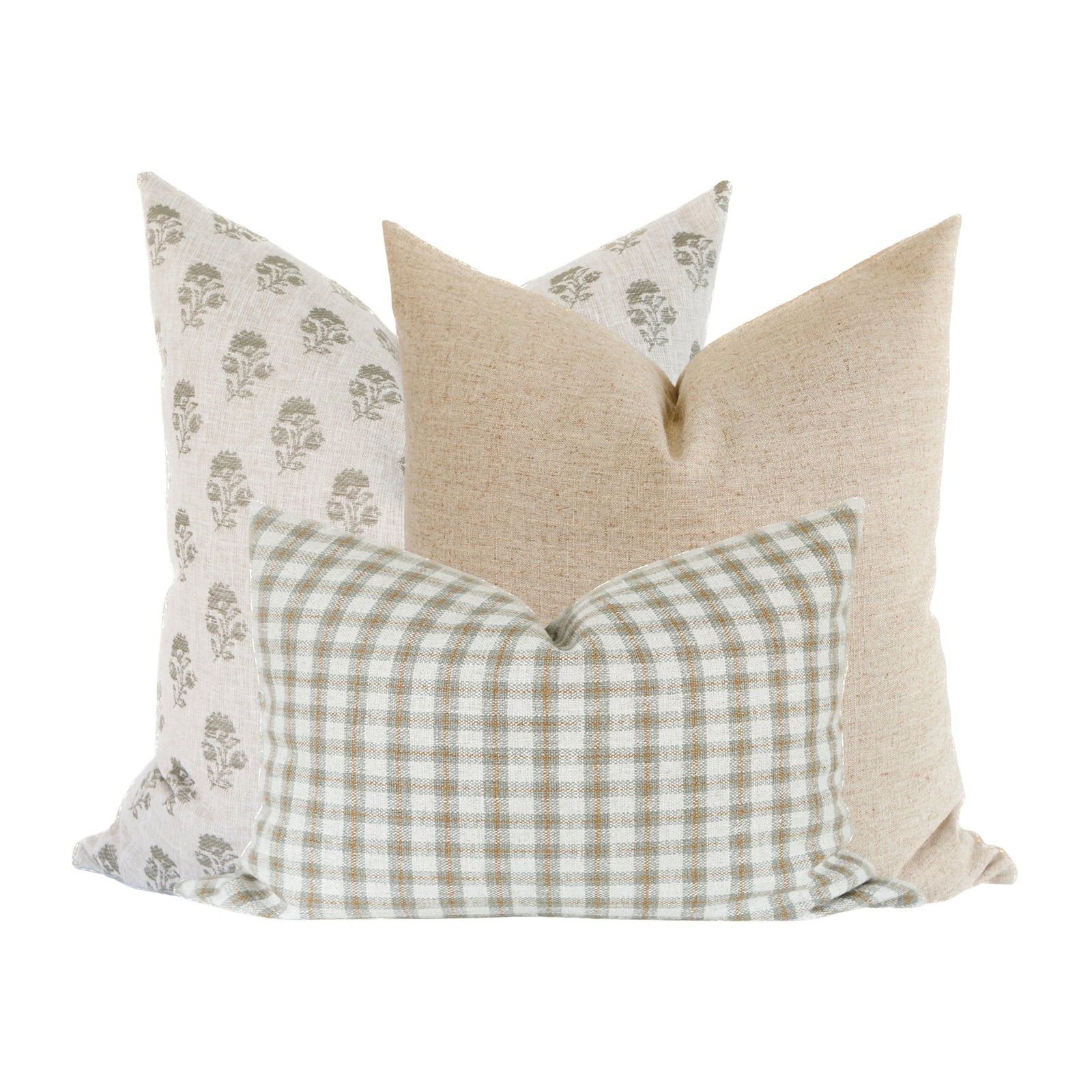 Close-up of Cecily Pillow Cover showing hidden seamless zipper on soft fabric with minimalist white background.