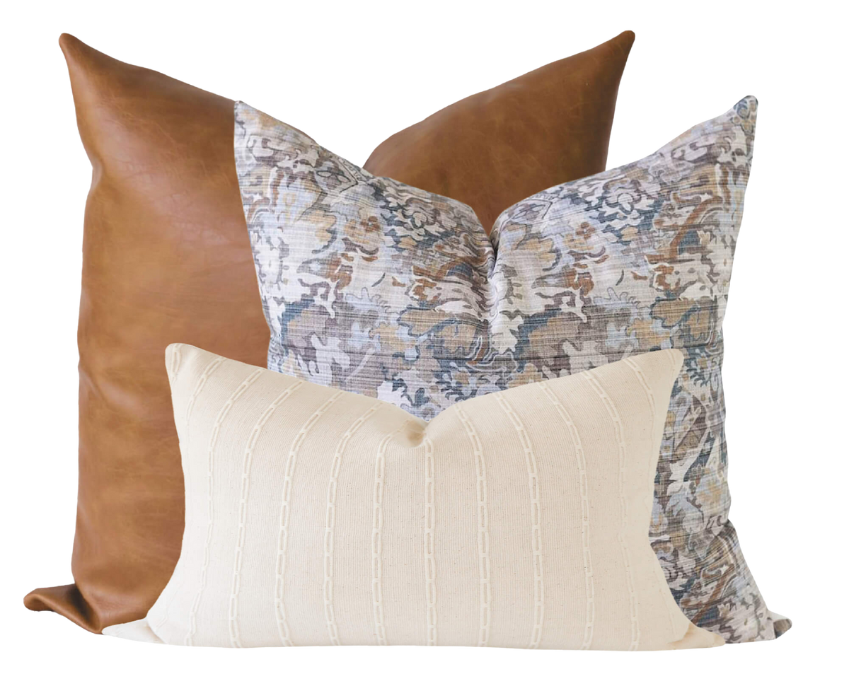 Leather Pillow Cover