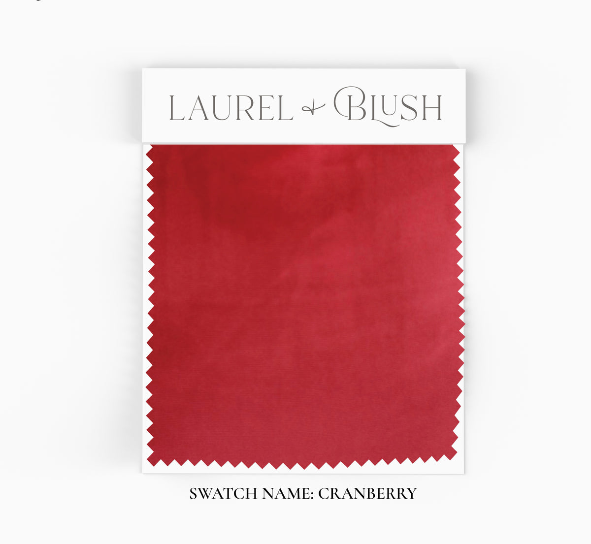 Cranberry Velvet Pillow Cover