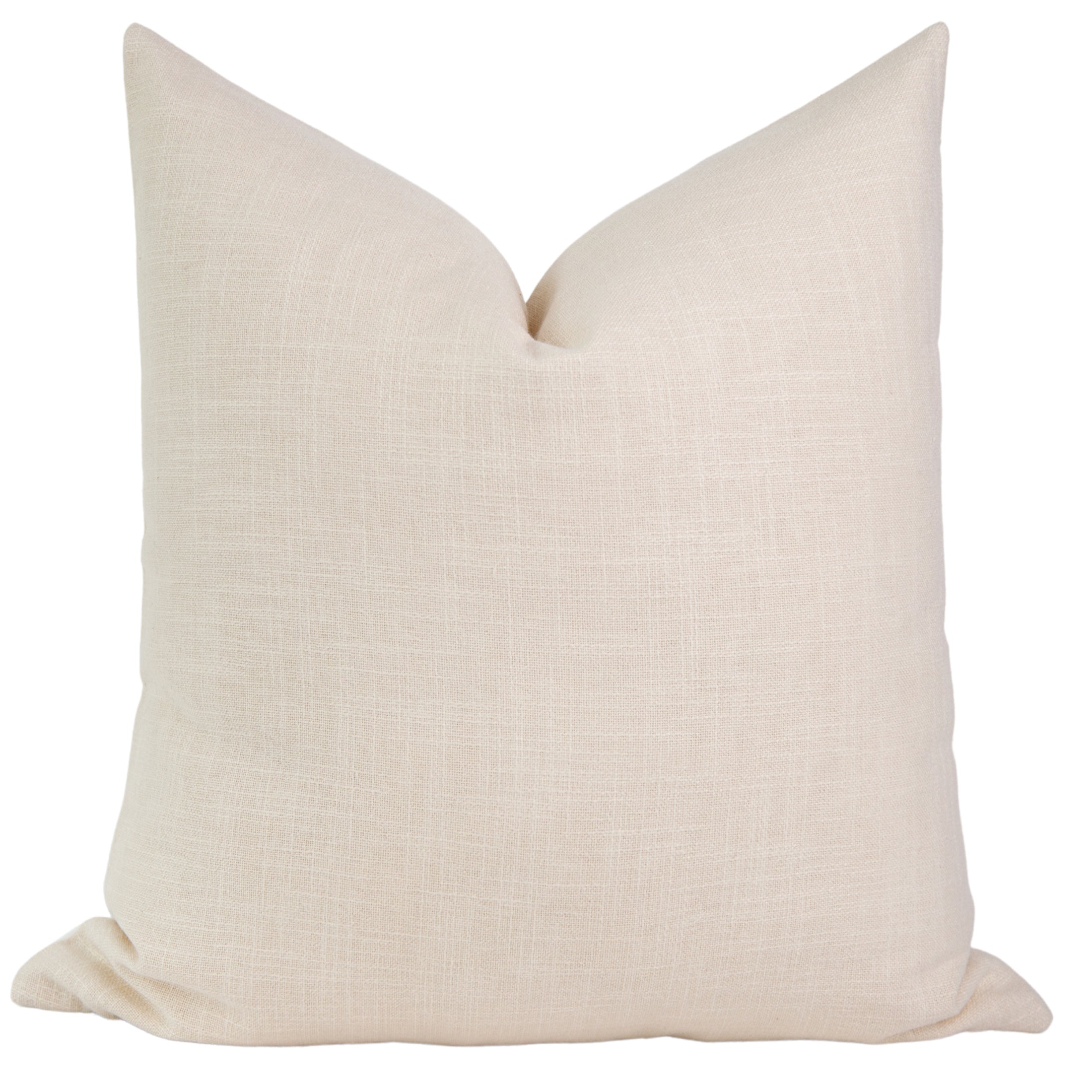 beige pillow covers