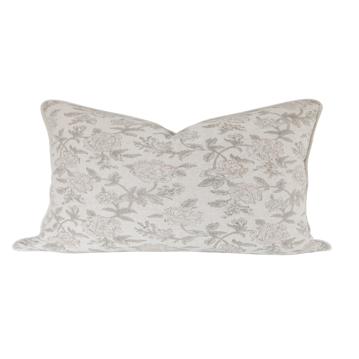 Evie Blush Pillow Cover