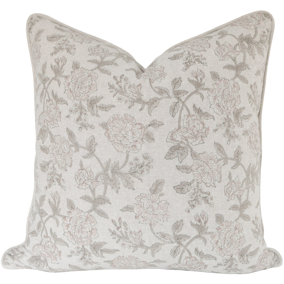 Evie Blush Pillow Cover