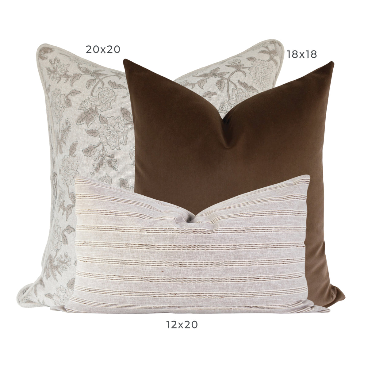 Evie Taupe Sofa Combo