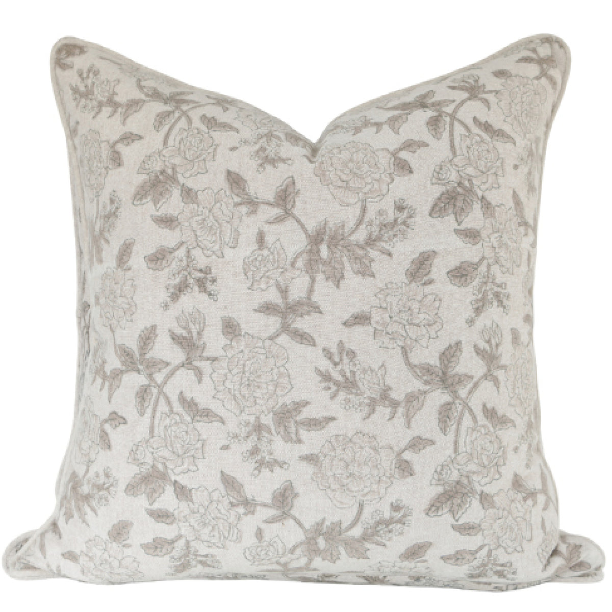Evie Taupe Pillow Cover