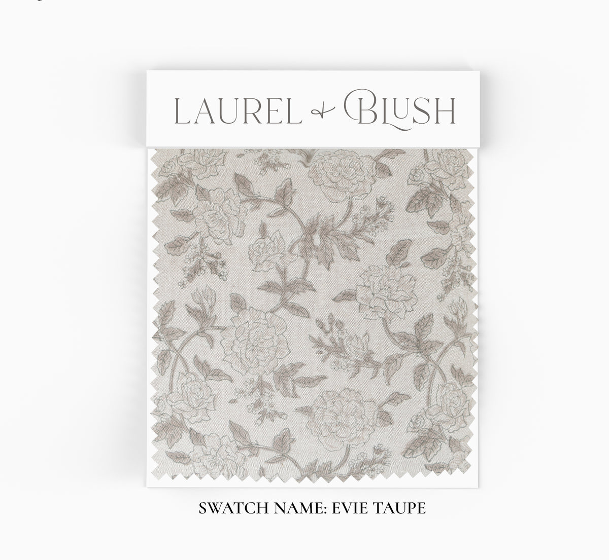 Evie Taupe Pillow Cover