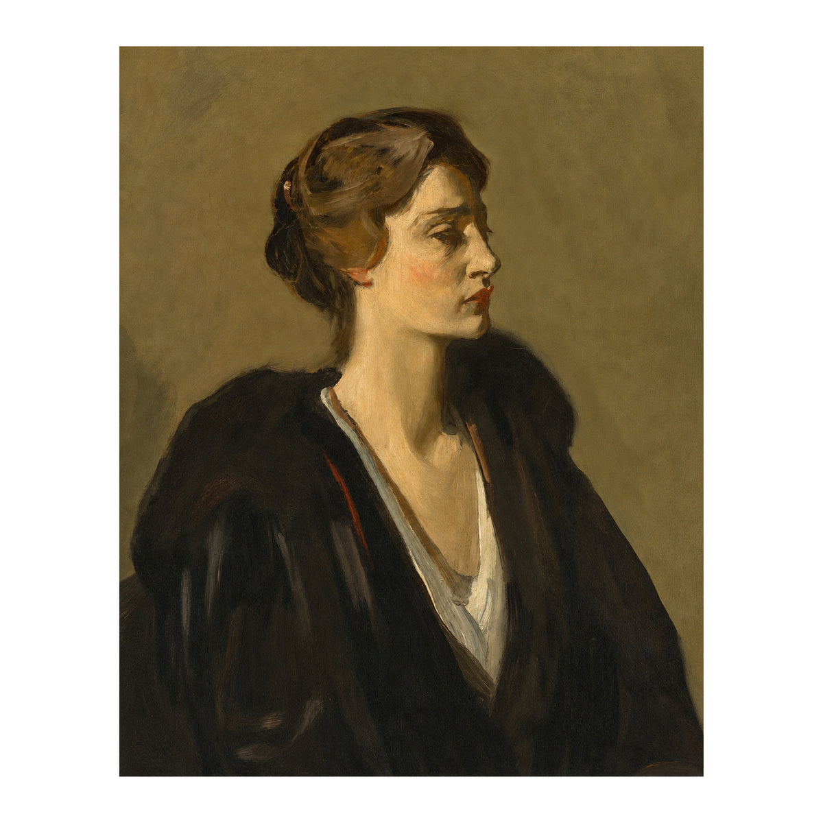 Fiona Vintage Portrait Art Print
