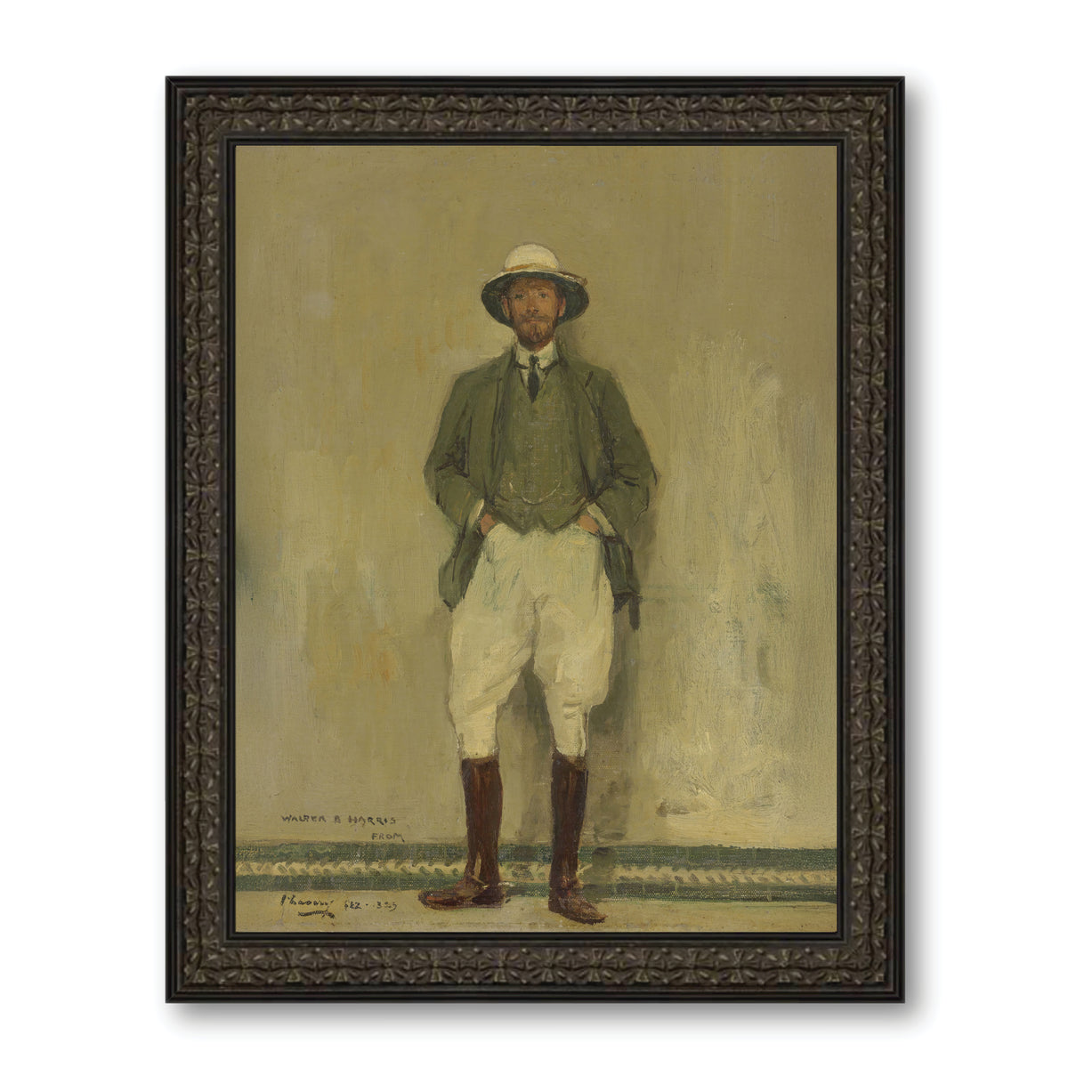 Frederick Polo Vintage Art Print