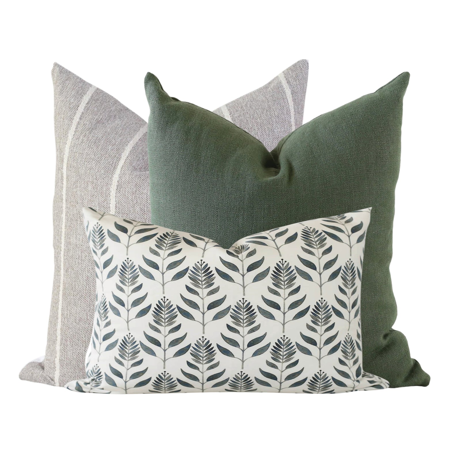 Neutral-toned sofa decorated with Gage Sofa Combo 4 pillows, creating a calm, airy, and inviting ambiance.