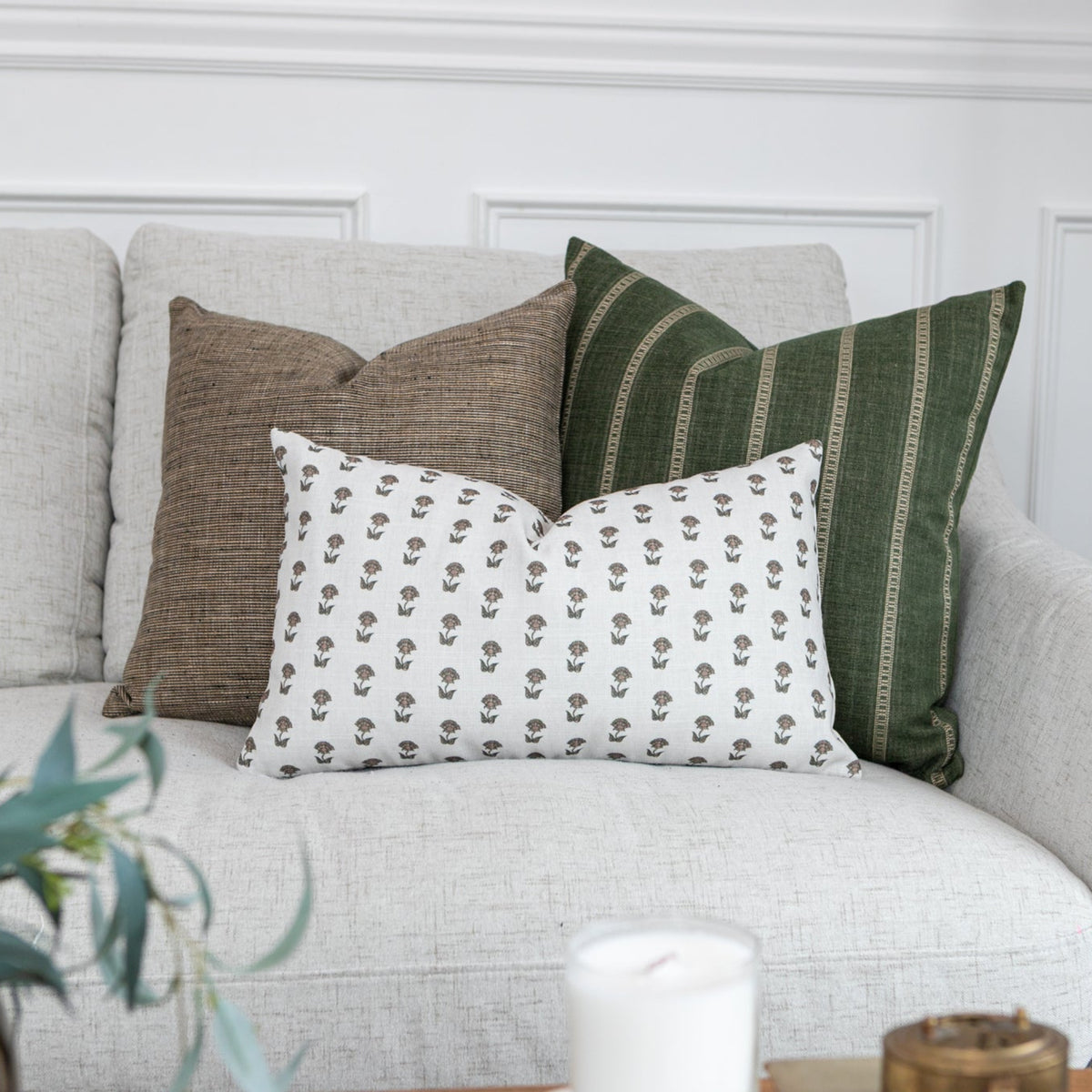 Clara Floral Pillow Cover