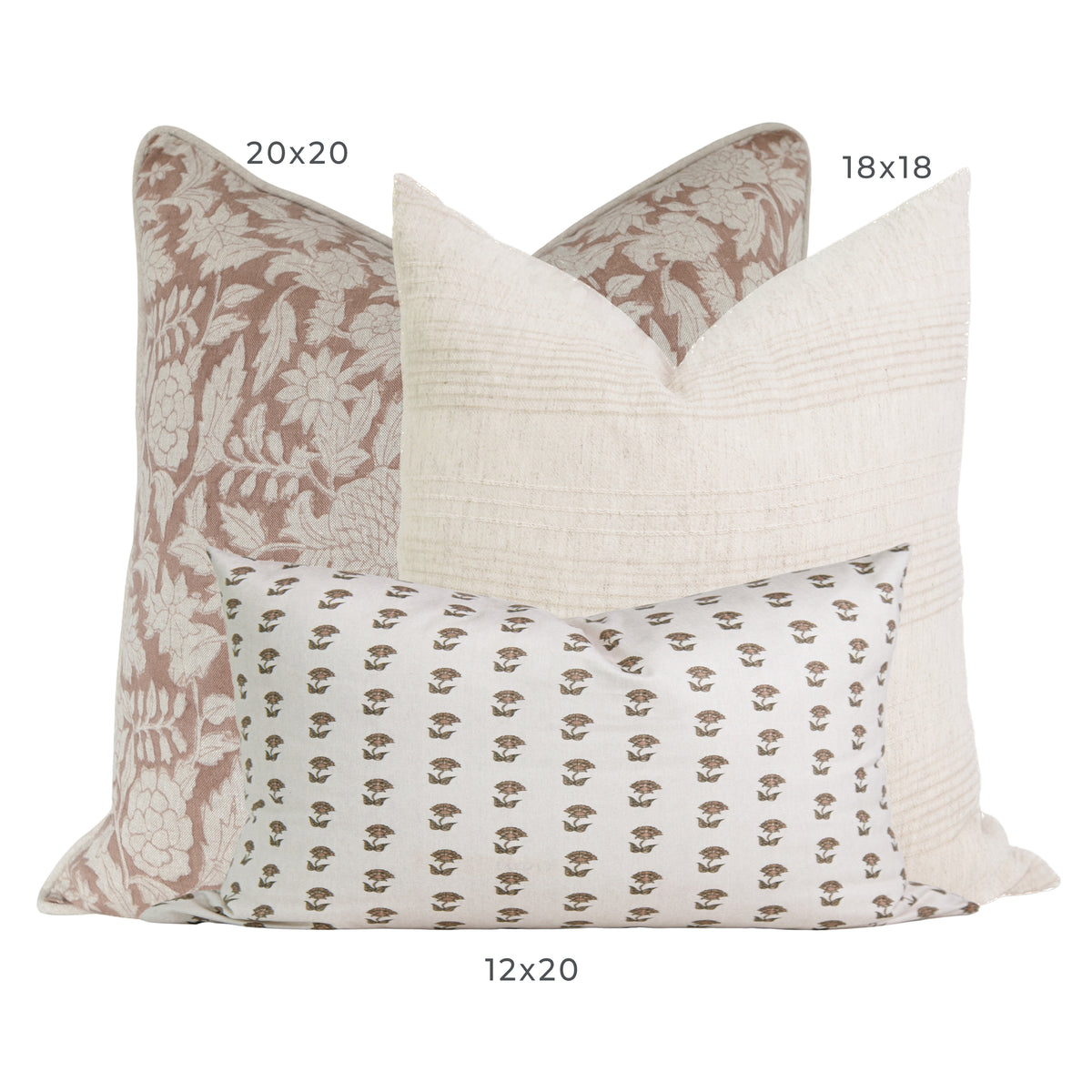 Lucie Blush Sofa Combo