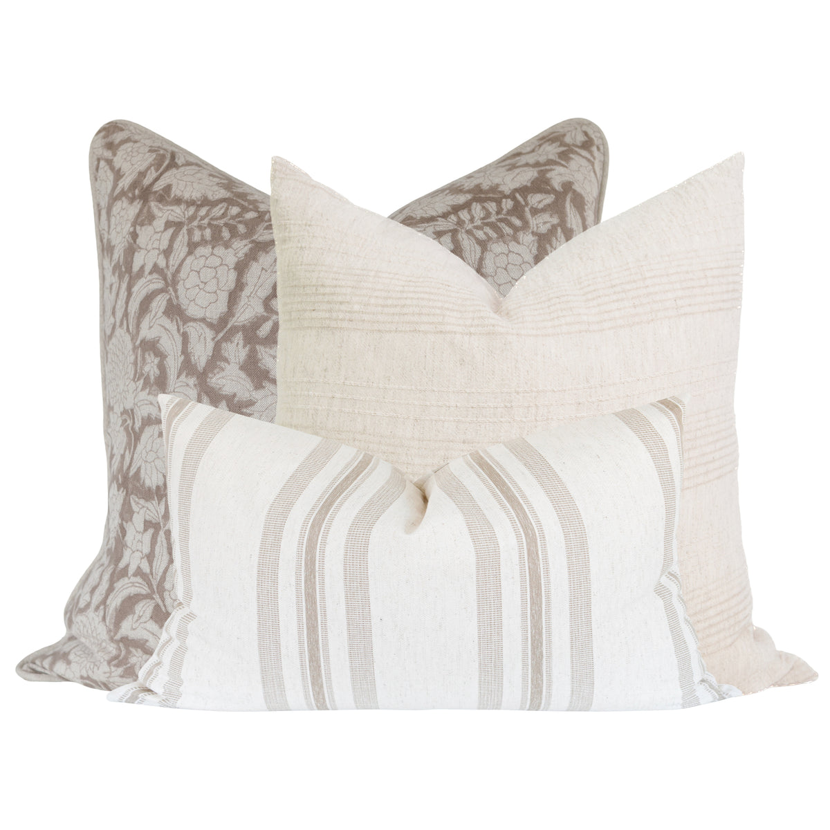 Lucie Taupe Sofa Combo