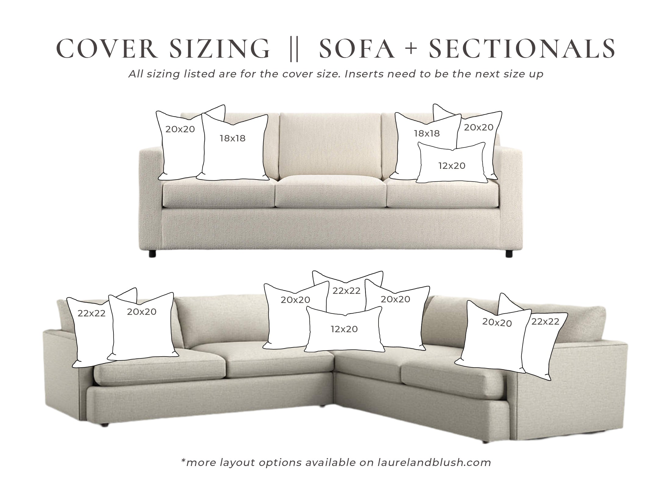 Pillow Sizes Pillows On Sectional Sofa A Sectional Sofa How Many