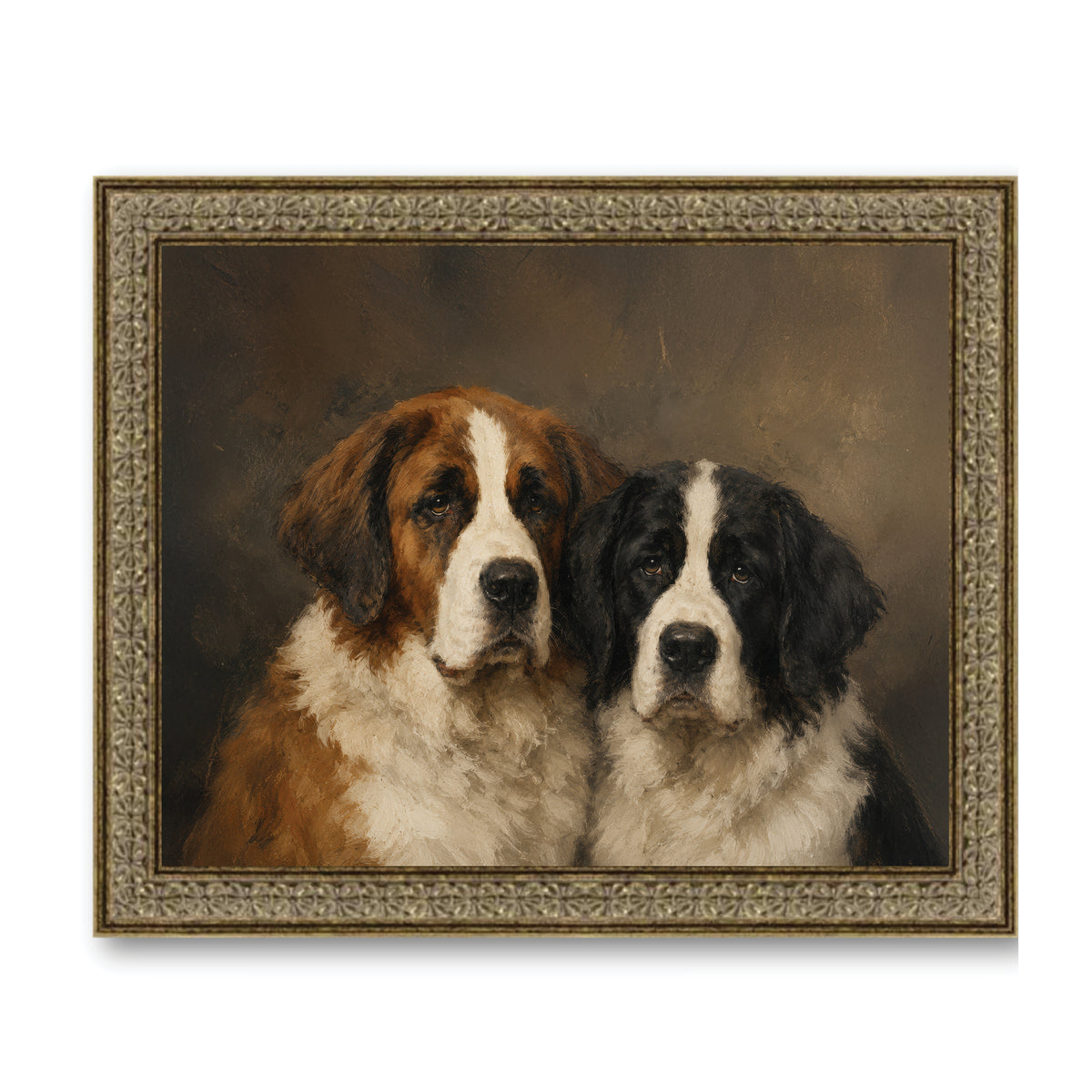 St Bernard Art Print