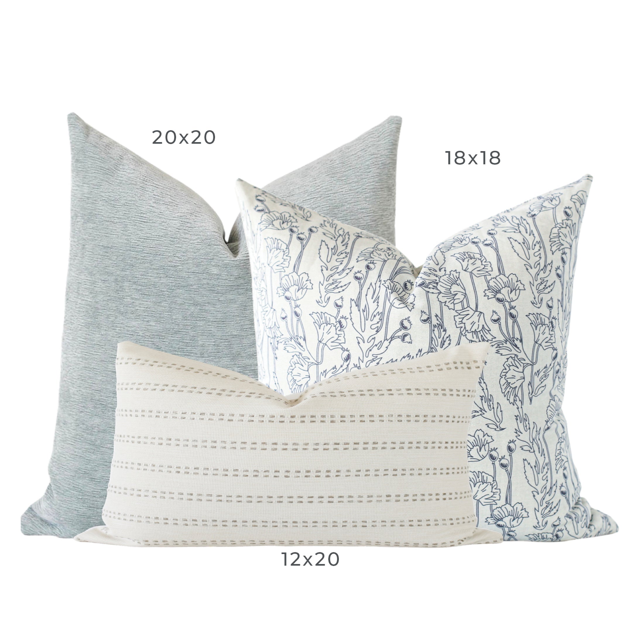 Set of 3 Boho Pillow Combo