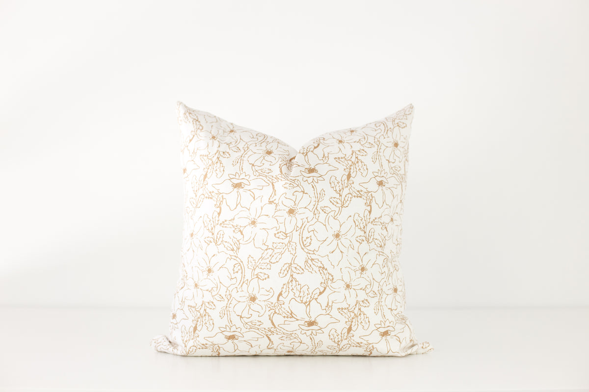 Cadence Floral Pillow Cover