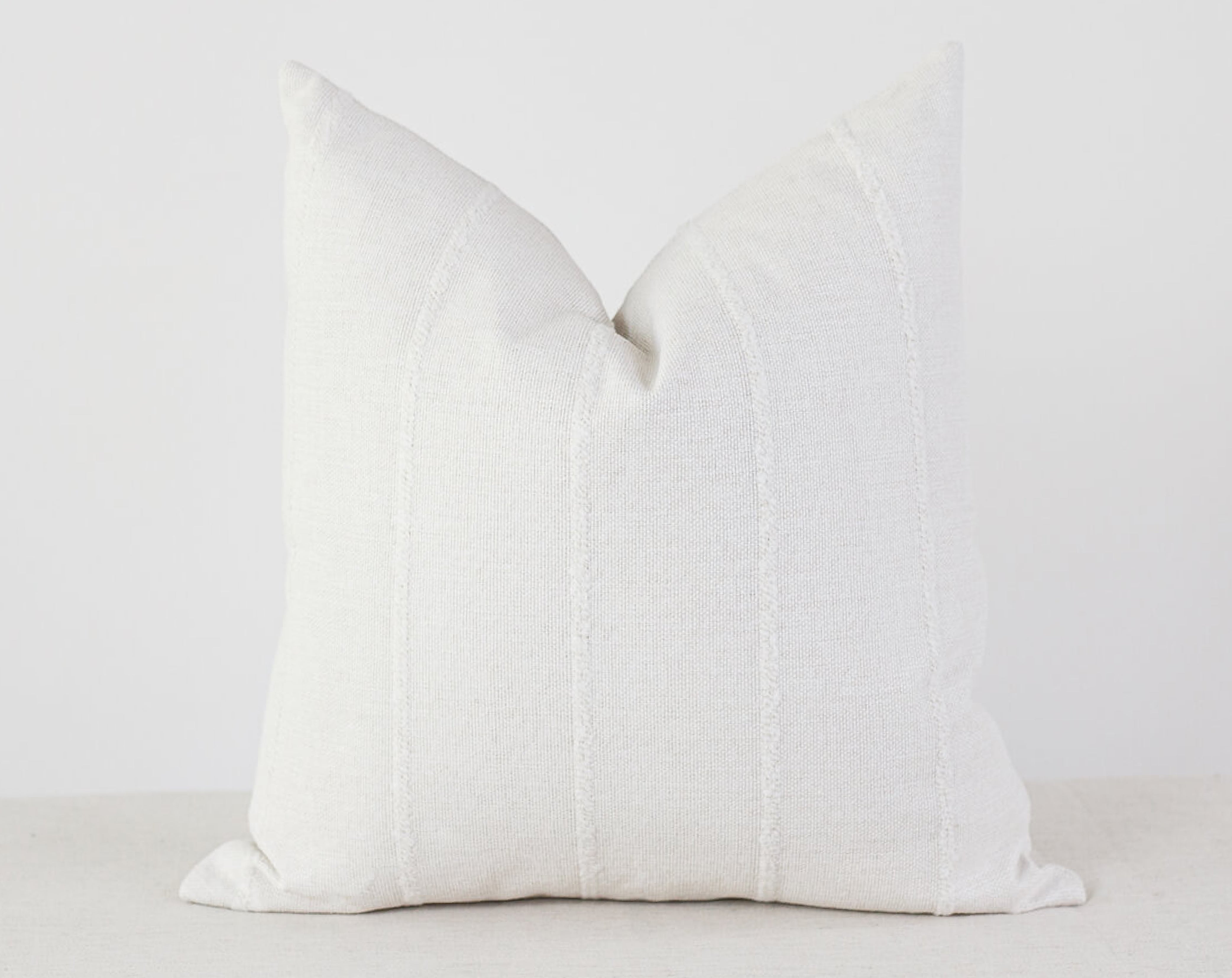 Color Crush Pillow Cover Set - White