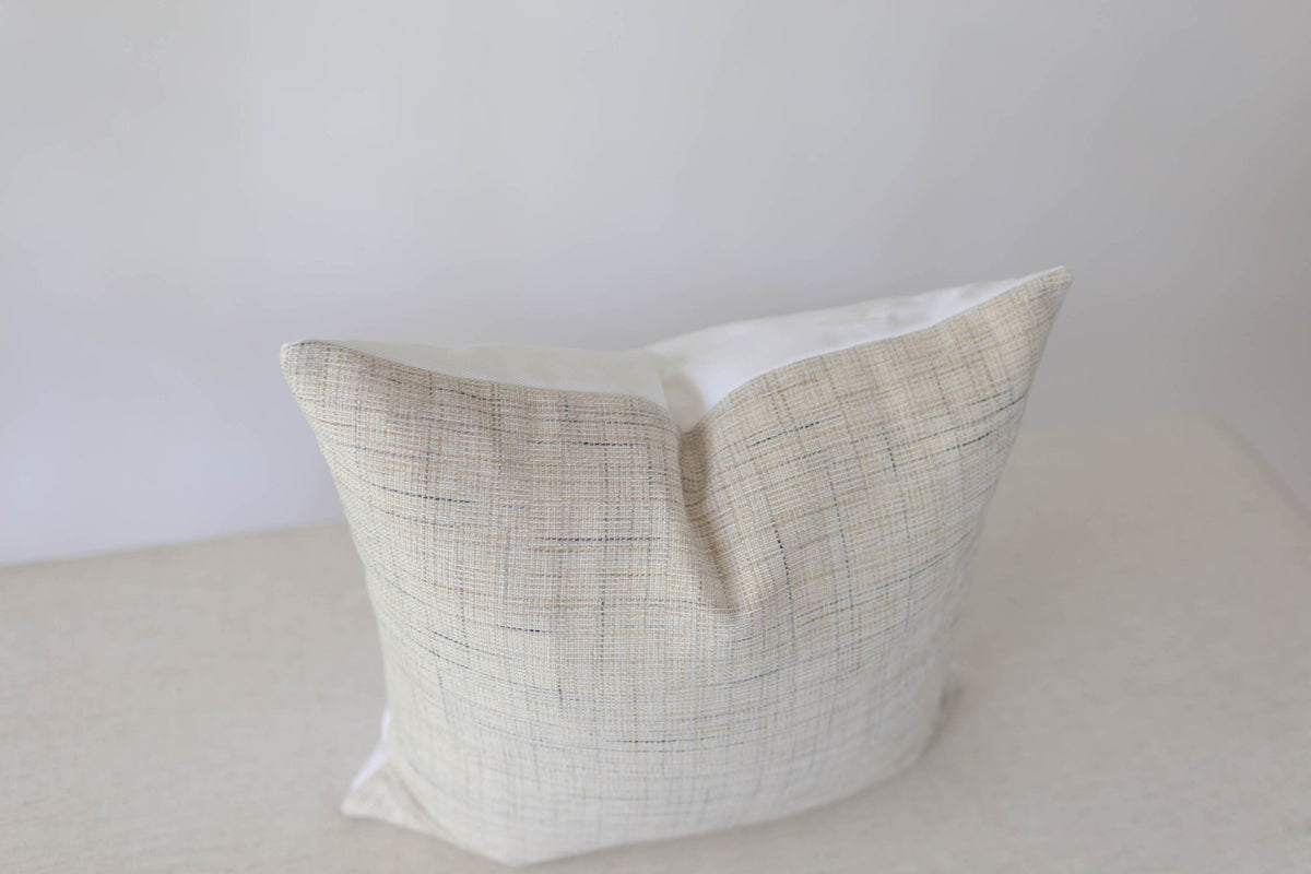 Beige and Cream Pillow Cover