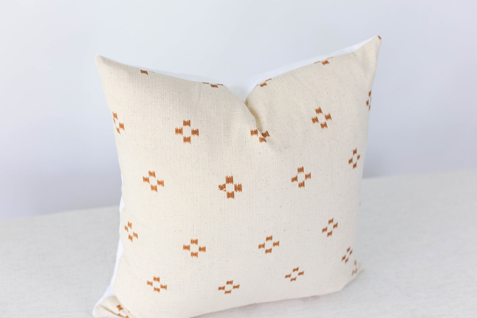 Boho Orange Fall Pillow Cover
