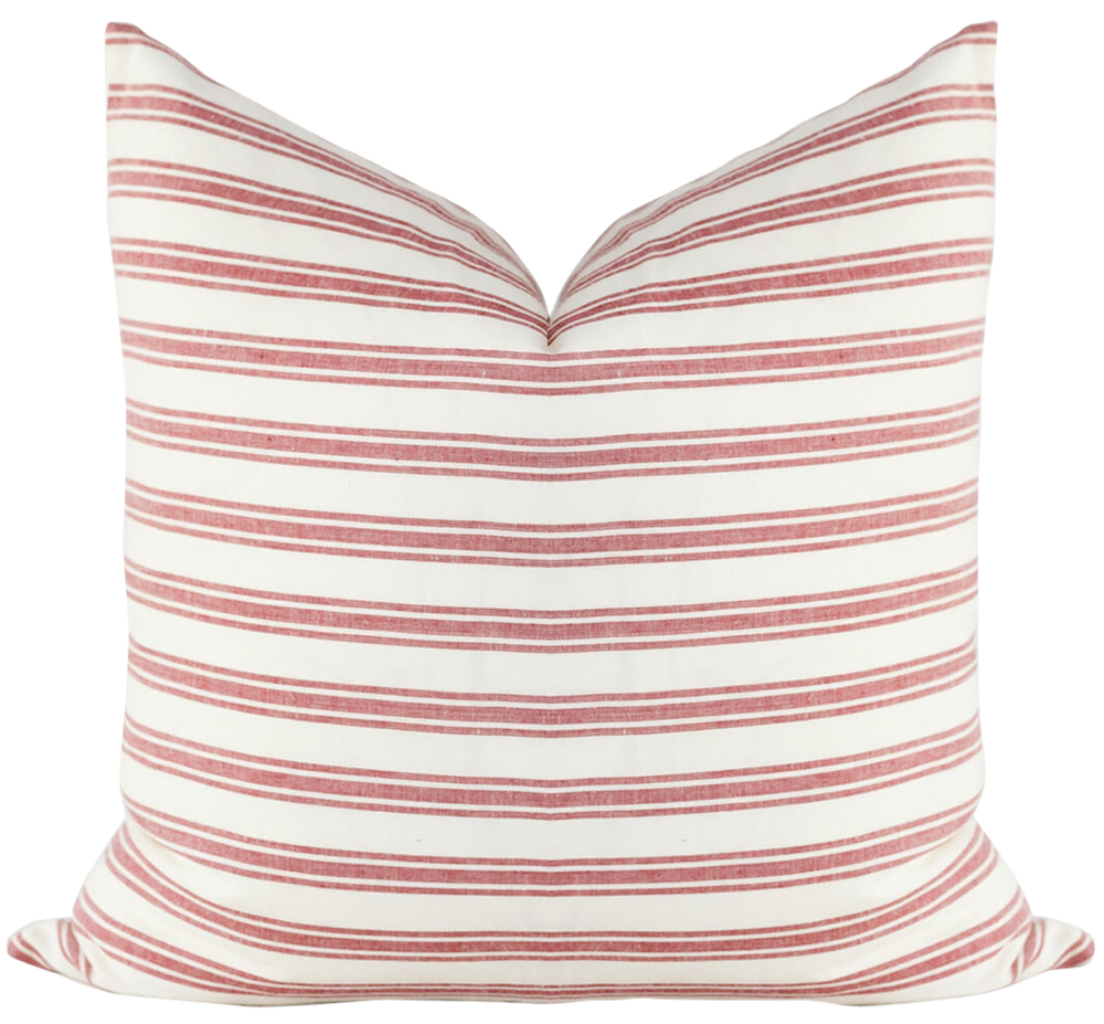 Scarlett Stripe Pillow Cover