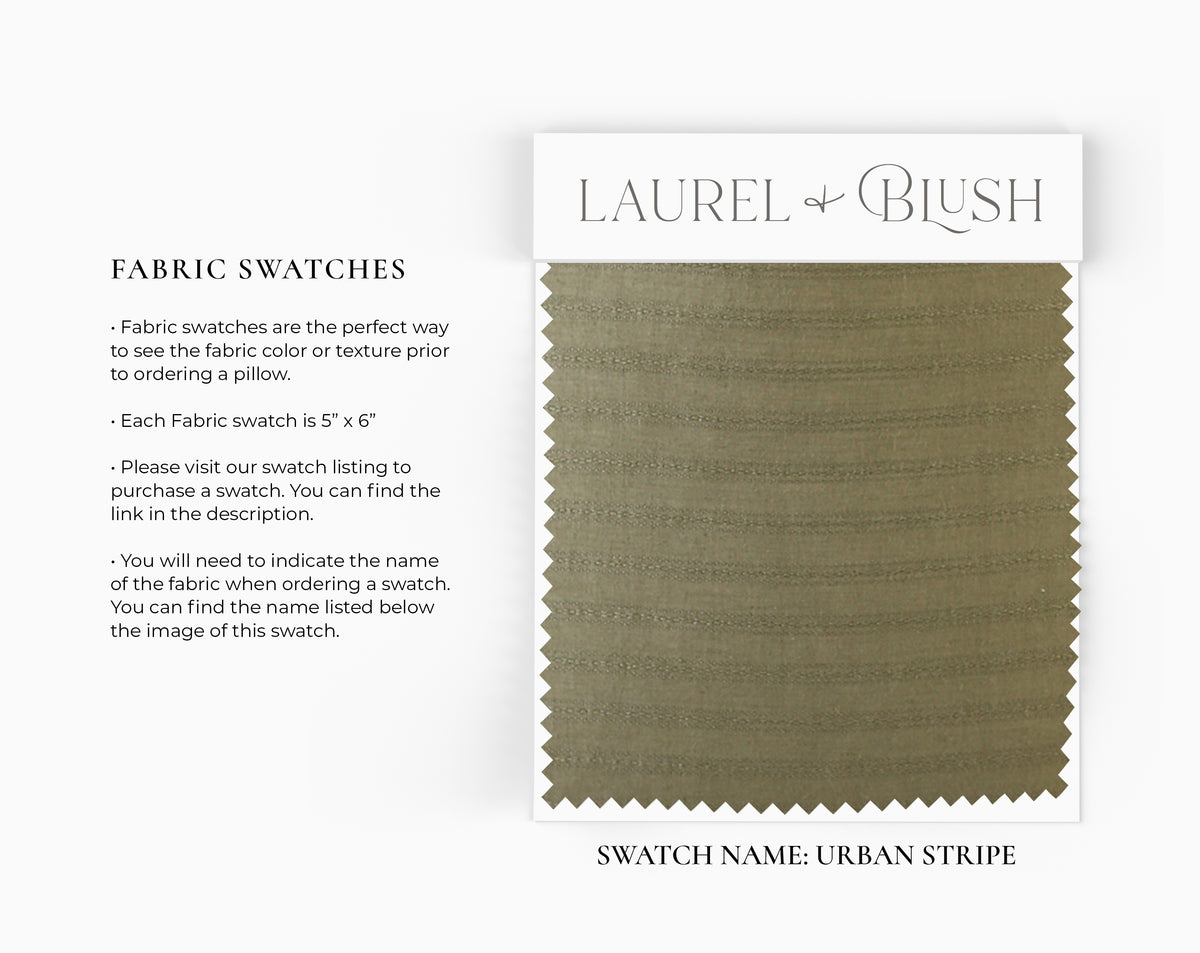 Urban Stripe Pillow Cover