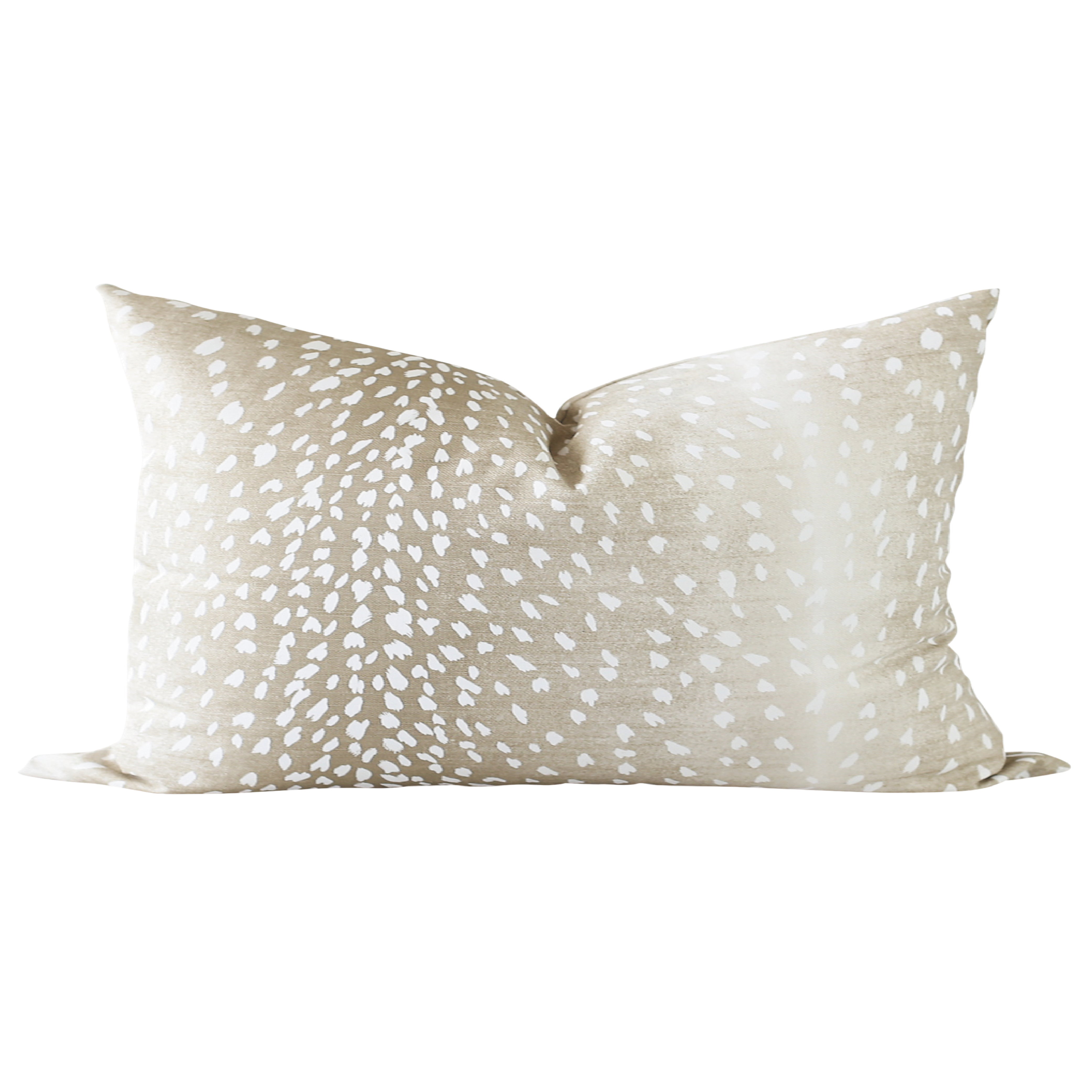 18x18 Fawn Pillow Cover / 18x18 Beige pillow / 18x18 accent pillow / 18x18  white throw pillow / 18x18 pillow / 18x18 couch pillow case