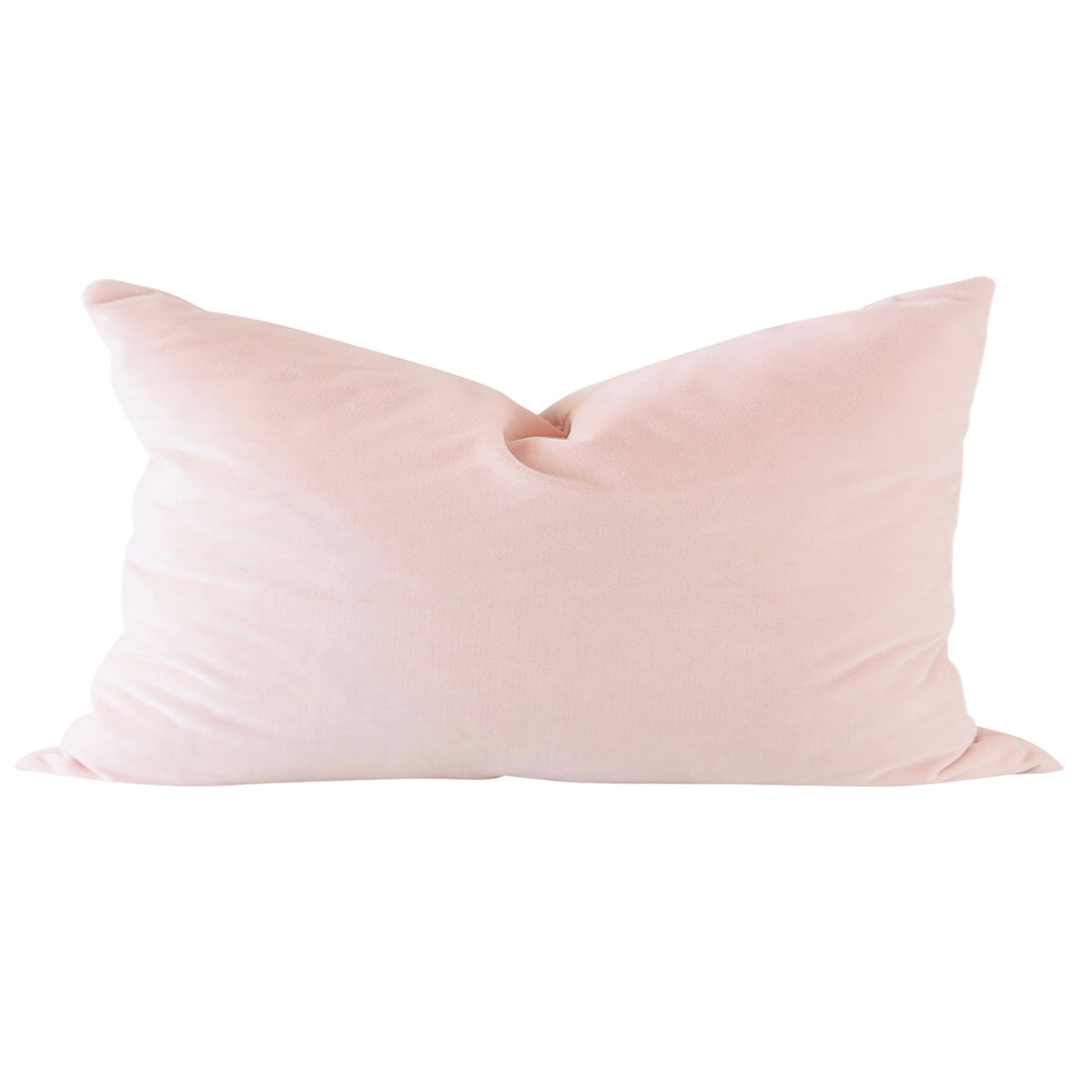 Blush Velvet Pillow Cover
