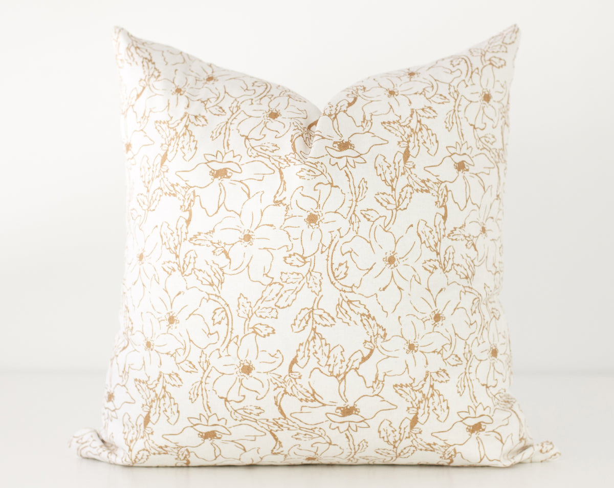 Cadence Floral Pillow Cover