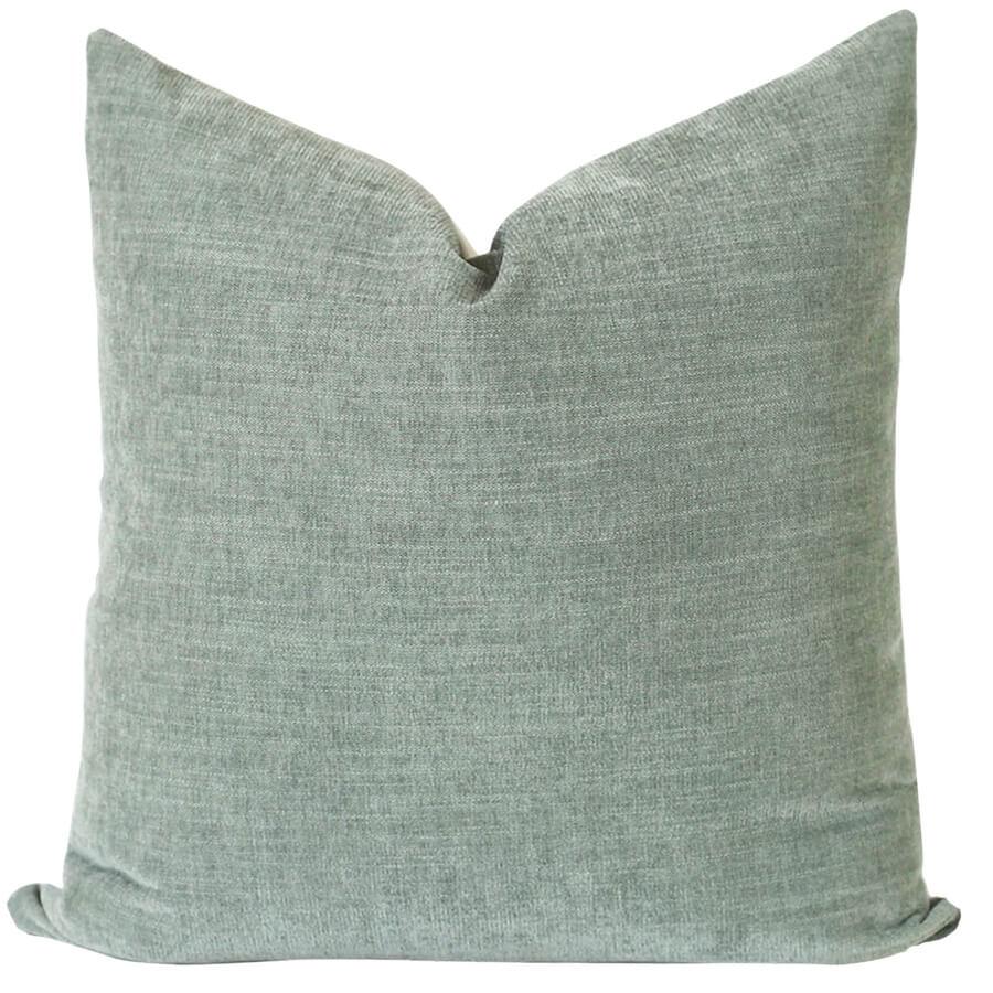 Green Velvet Pillow Cover