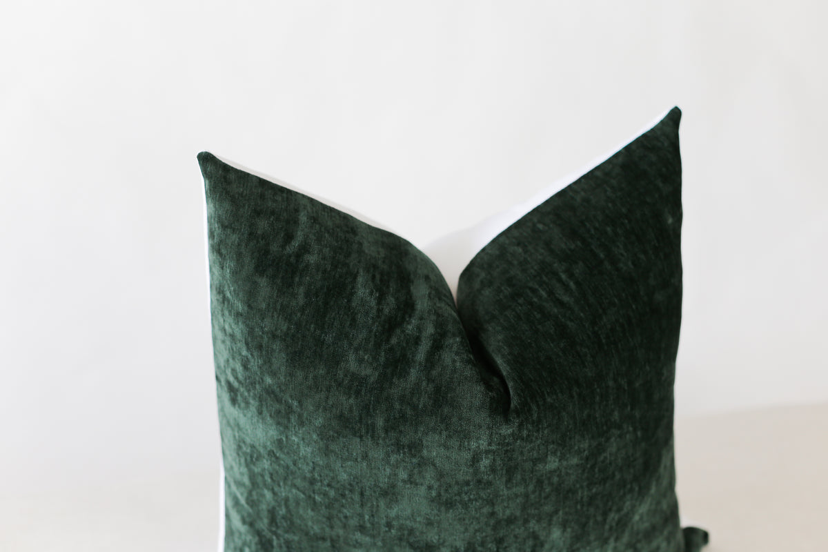 Enchanted Green Pillow Cover