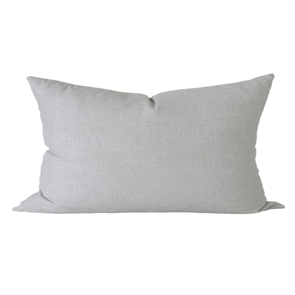 Grey Linen Pillow Cover
