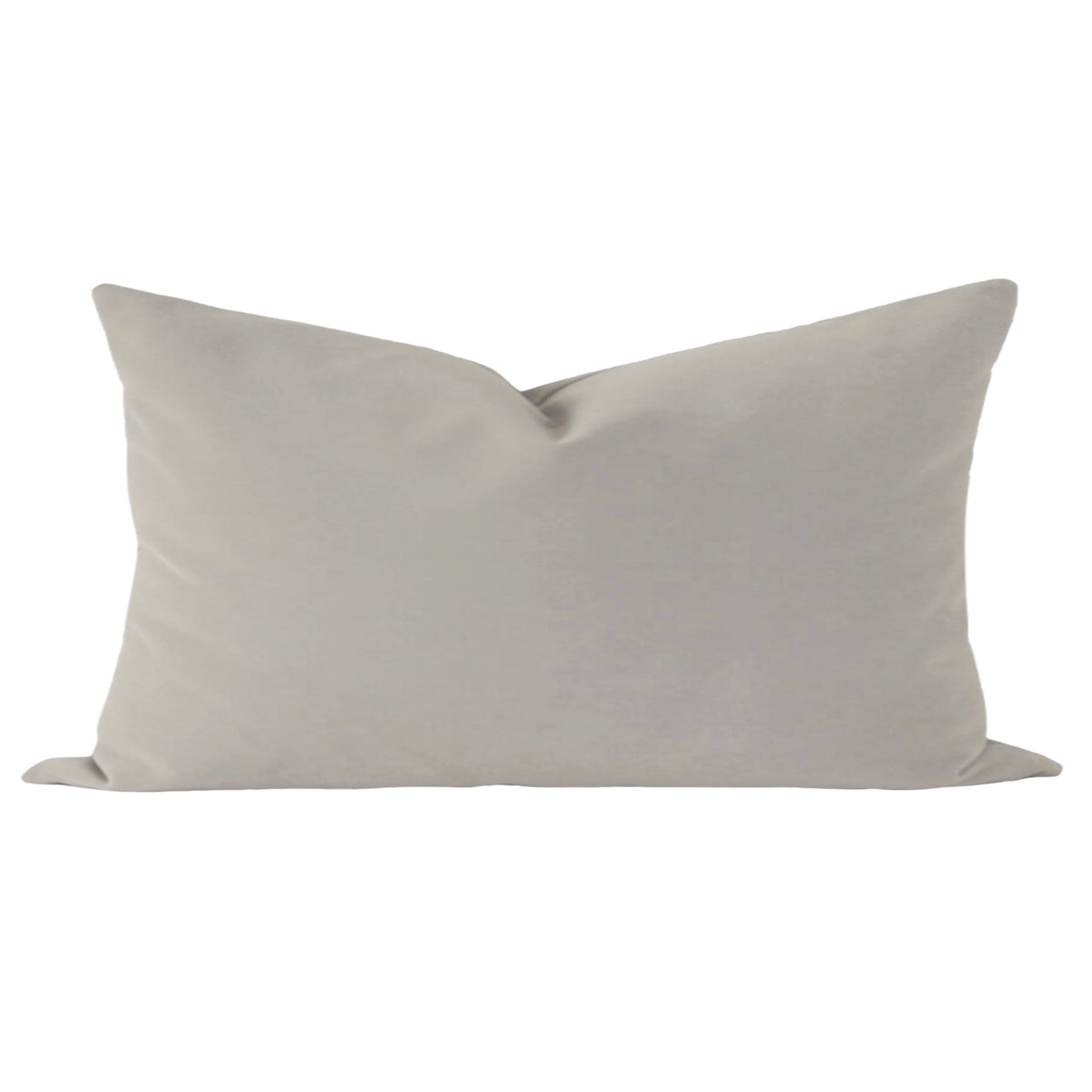 Grey Velvet Pillow Cover