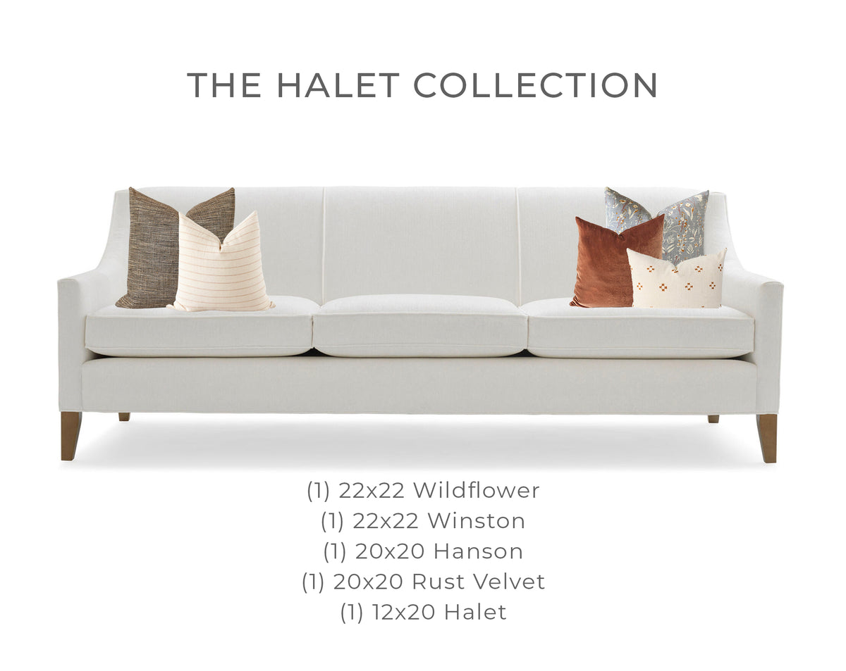 Halet Pillow Couch Set