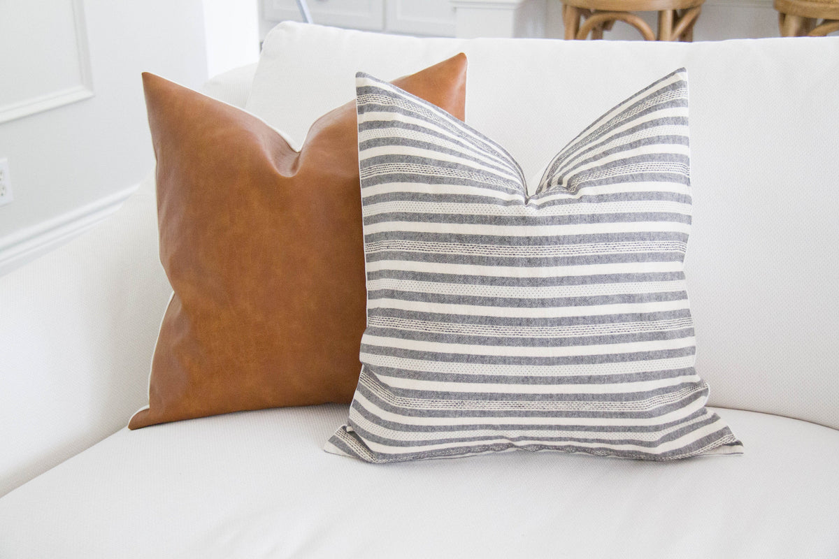 Boho Stripe Handmade Pillow Cover