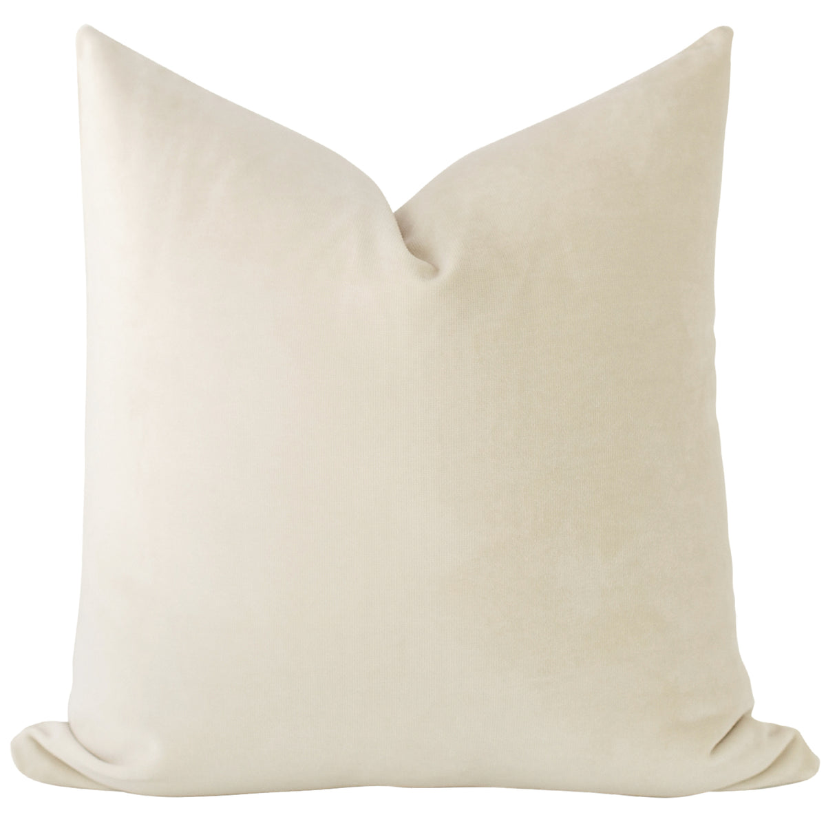 Latte Velvet Pillow Cover