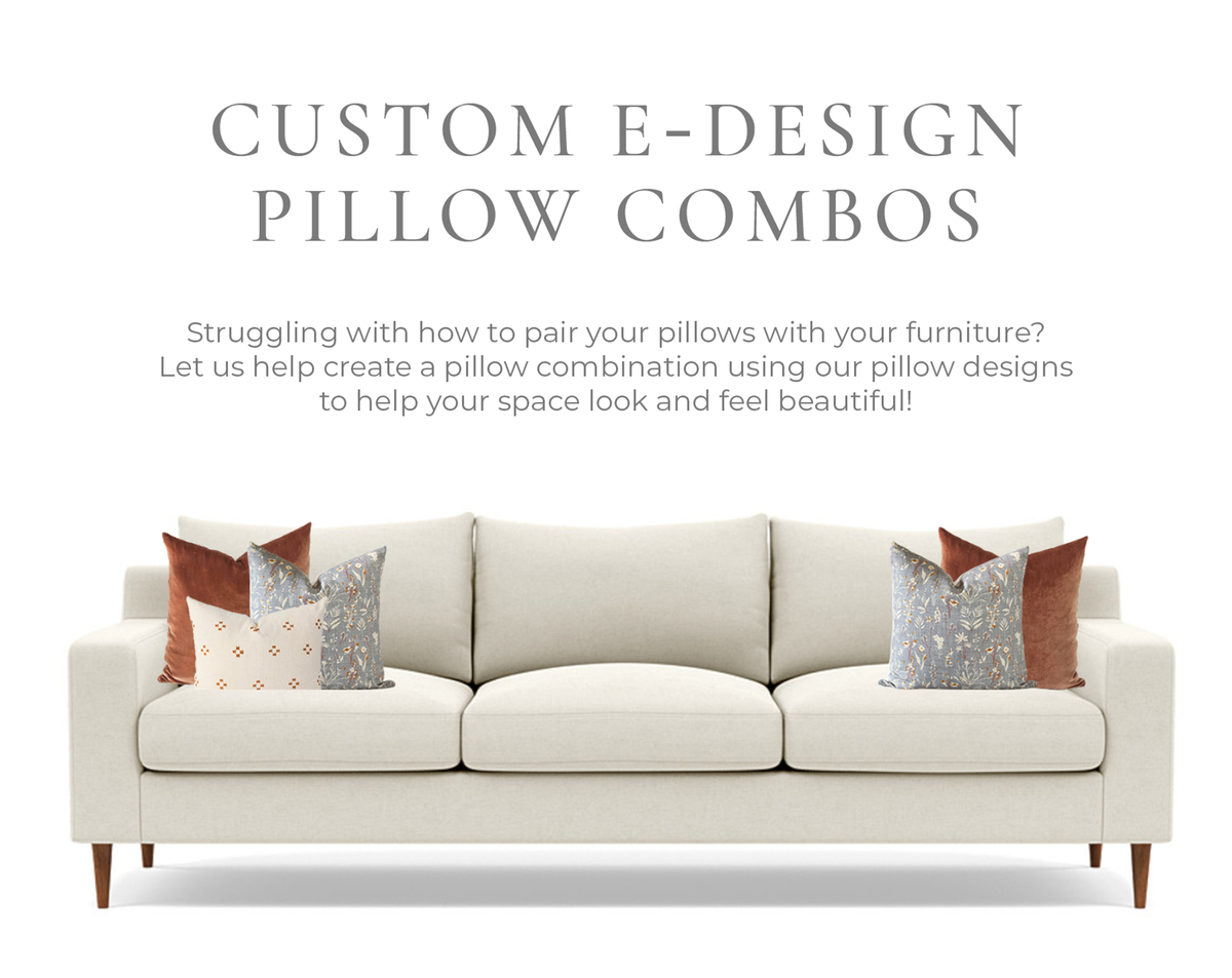Custom Pillow Cover Combo E-Design Service