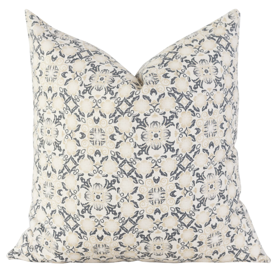 Marlee Floral Pillow Cover, Floral Throw Pillows, Designer Pillows