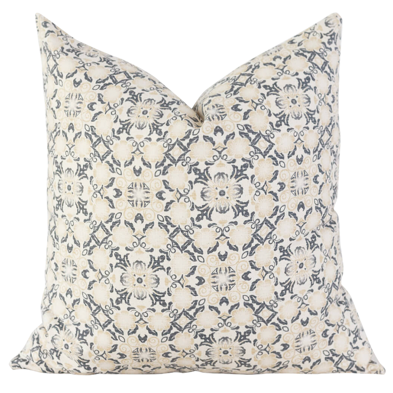 Marlee Floral Pillow Cover, Floral Throw Pillows, Designer Pillows
