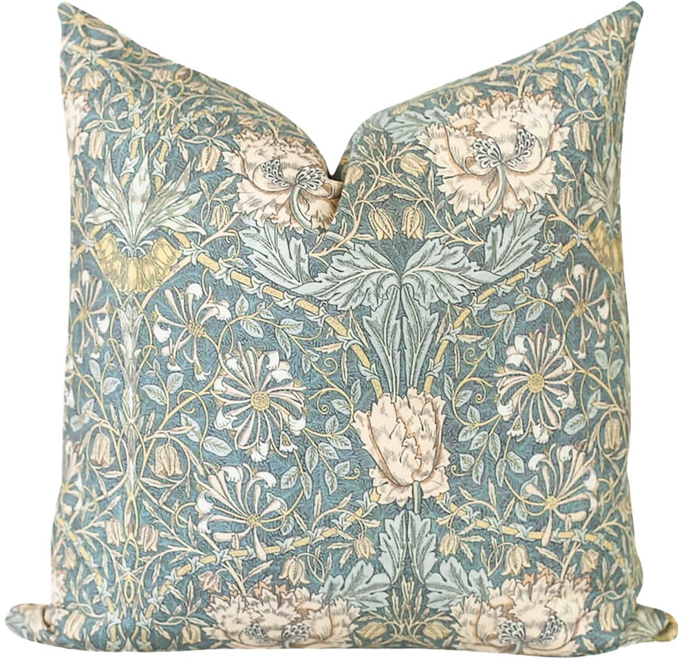 Marlow Teal Pillow Cover