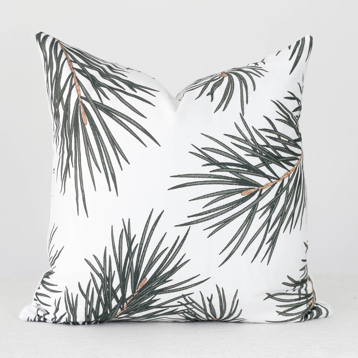 Pine Leaves Handmade Pillow Cover