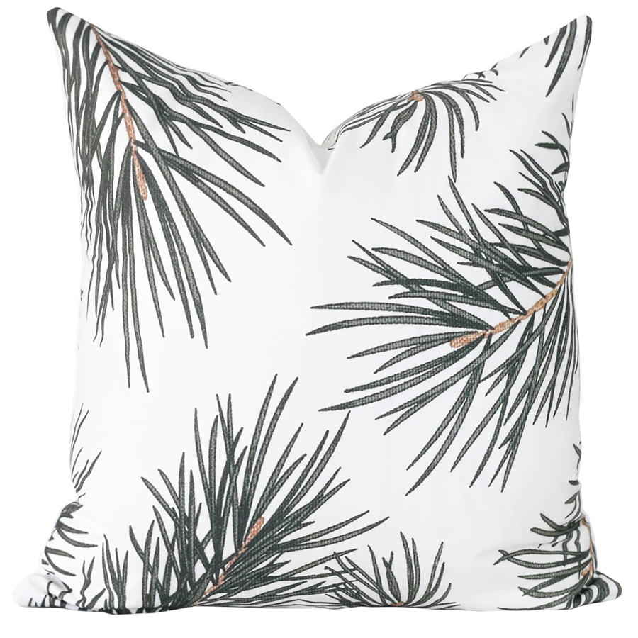 Pine Leaves Handmade Pillow Cover