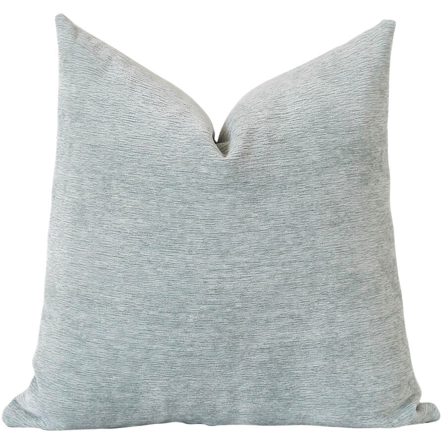 Sage Textured Velvet Pillow Cover